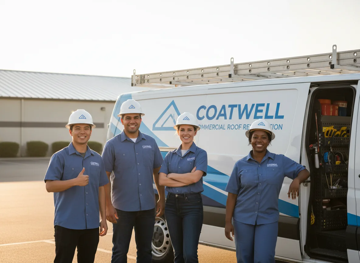 Commercial roof coating company in Albert City, IA